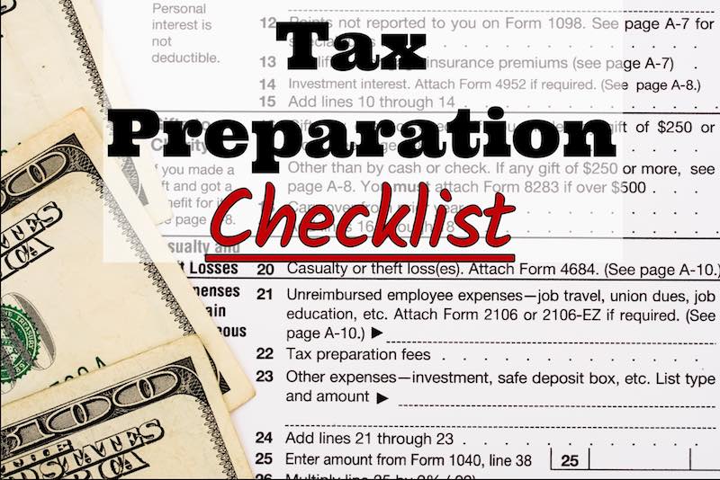 Entellics Inc’s 2017 Tax Preparation Checklist
